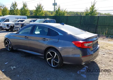 2019 Honda Accord Sport 2.0T z USA, uszkodzony, nr VIN 1HGCV2F31KA033650
